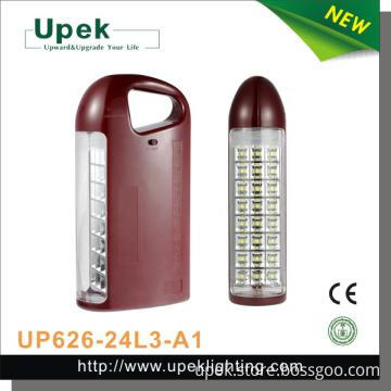 High Quality Battery LED Rechargeable Emergency Light Classic 626